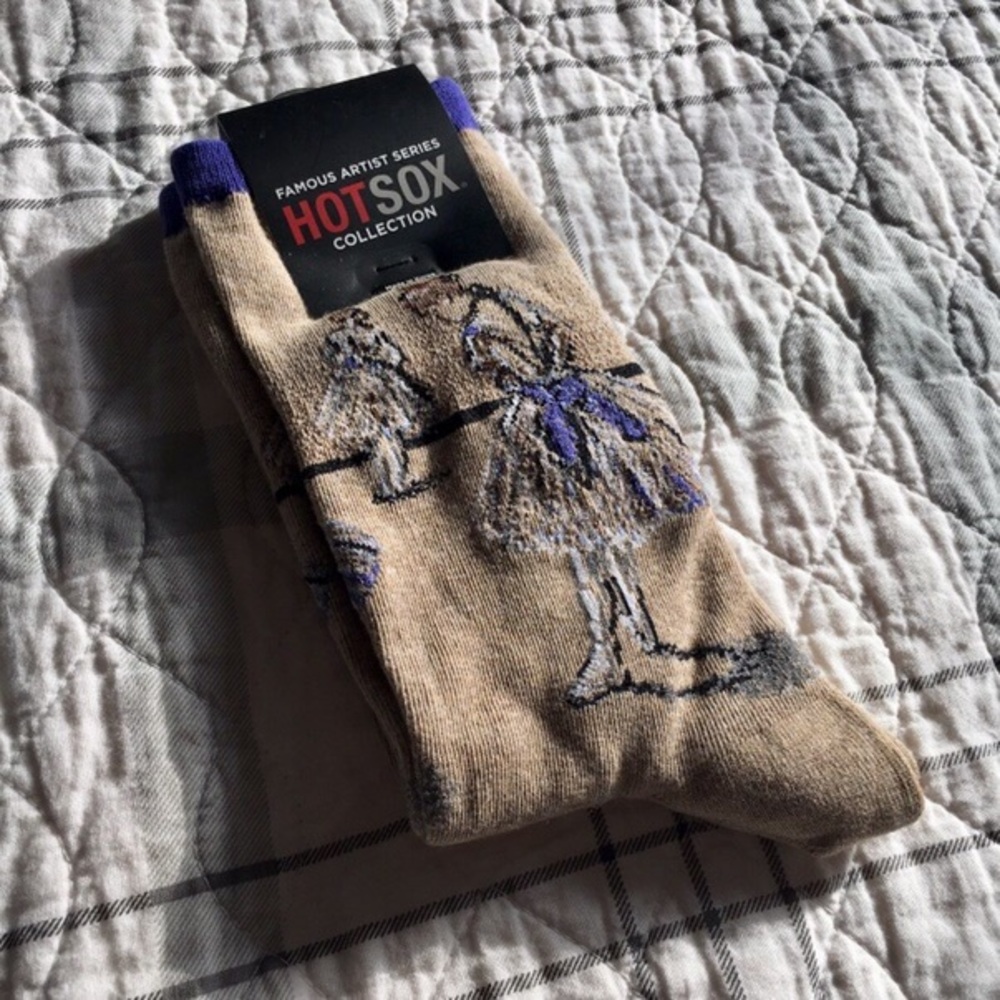 Hot Sox Ballerina Painting Artist Socks